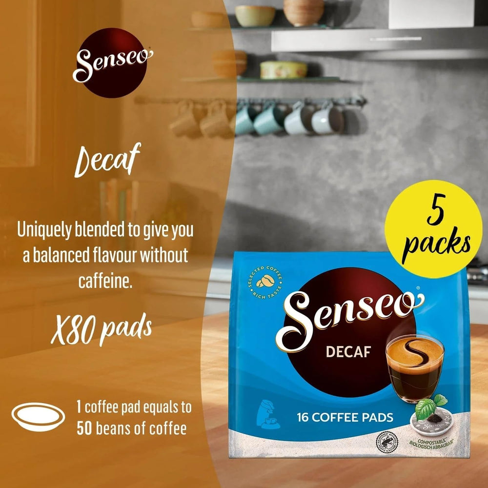 Senseo single pod close-up displaying filter and pre-measured convenience