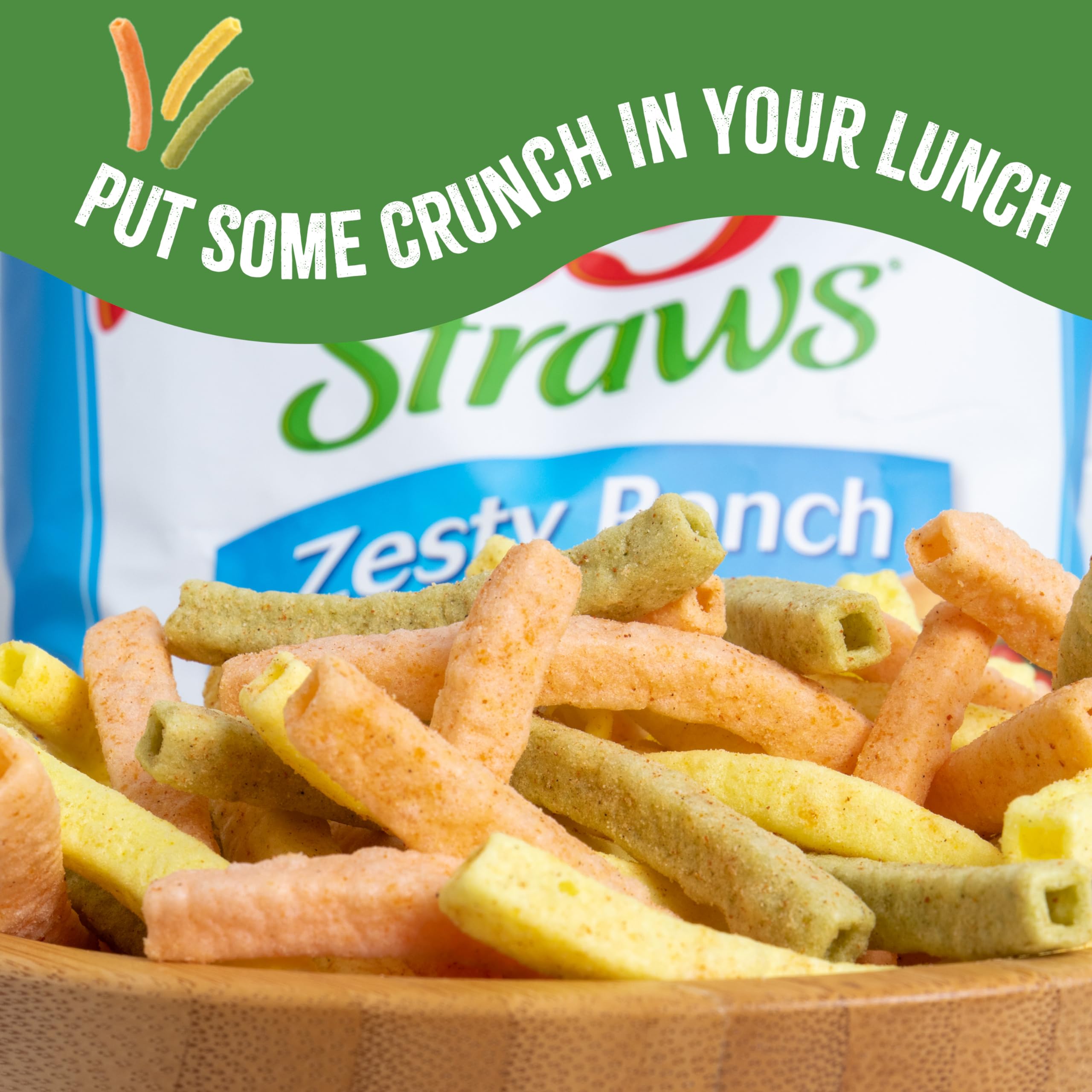 Sensible Portions hand holding an open bag demonstrating portioned convenience