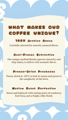 Seoulli freeze-dry process illustration emphasizing preserved aroma