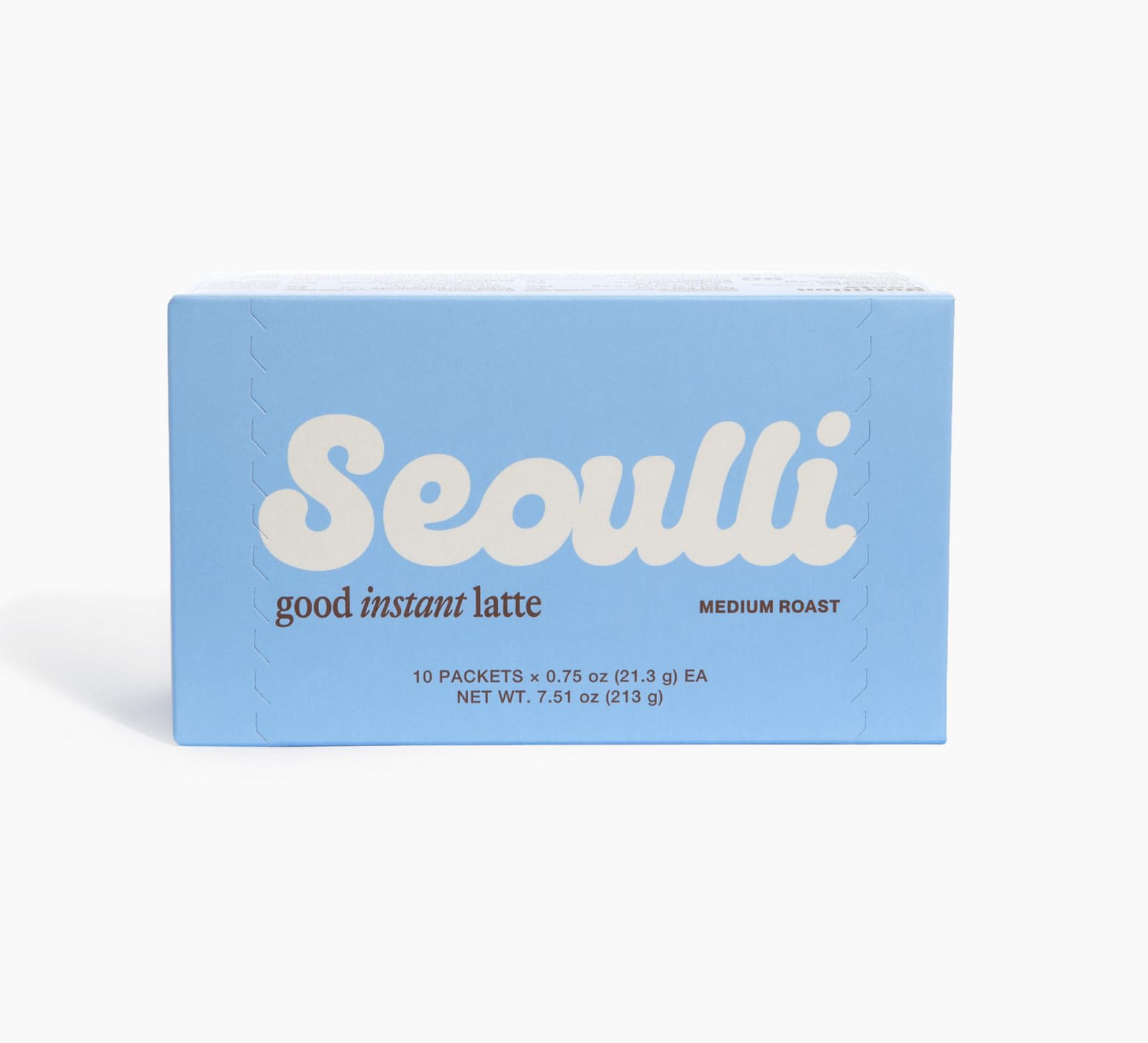 Seoulli single stick and poured powder showing contents and convenience