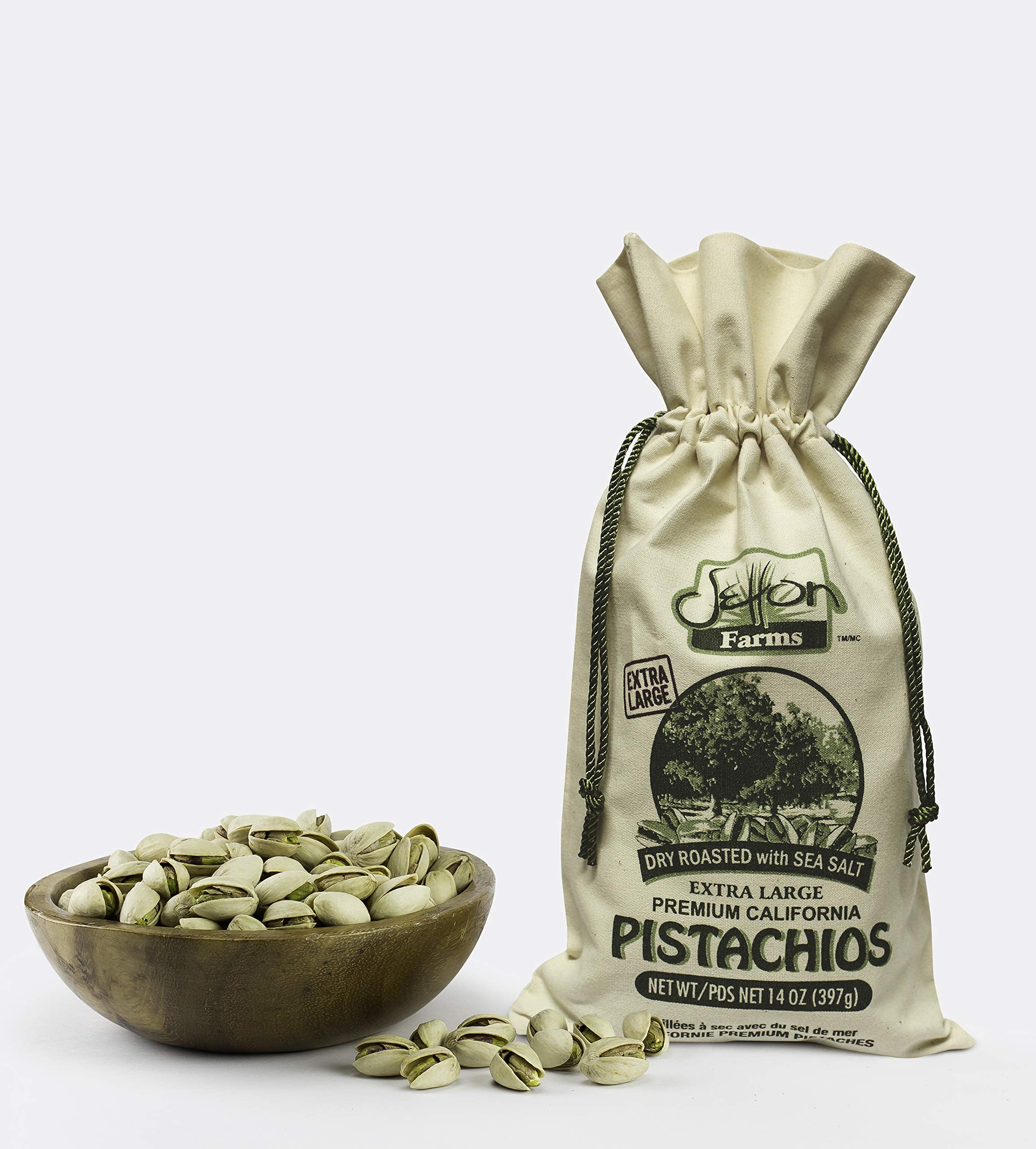 Setton Farms close-up of dry-roasted pistachio texture highlighting crisp roasted flavor