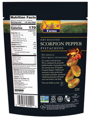 Setton Farms resealable pouch being opened to preserve freshness for convenient on-the-go snacking
