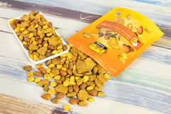 Setton Farms honey roasted sesame chips texture shot emphasizing sweet-salty crunch