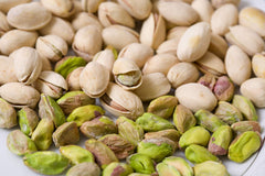 Setton Farms detailed shot of pistachio shells highlighting clean dry-roast finish