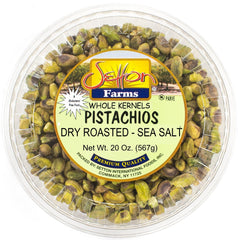 Setton Farms front packaging showing resealable 20 oz bag and branding benefit convenience