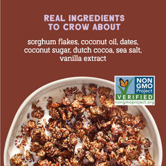 Seven Sundays cereal sprinkled over yogurt showing added texture and flavor
