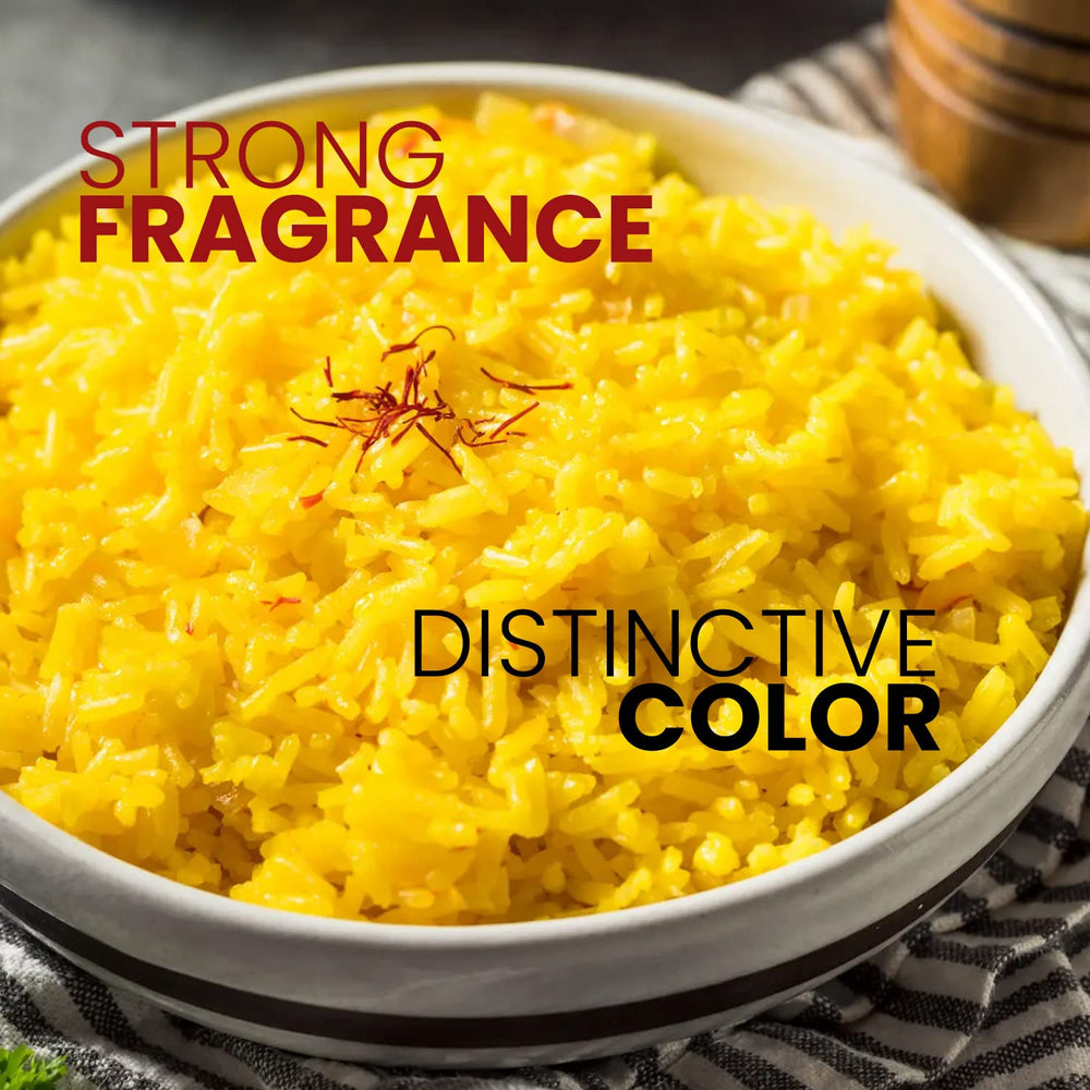 SHAHAN SAFFRON next to a ruler for scale demonstrating compact 2.00g premium portion
