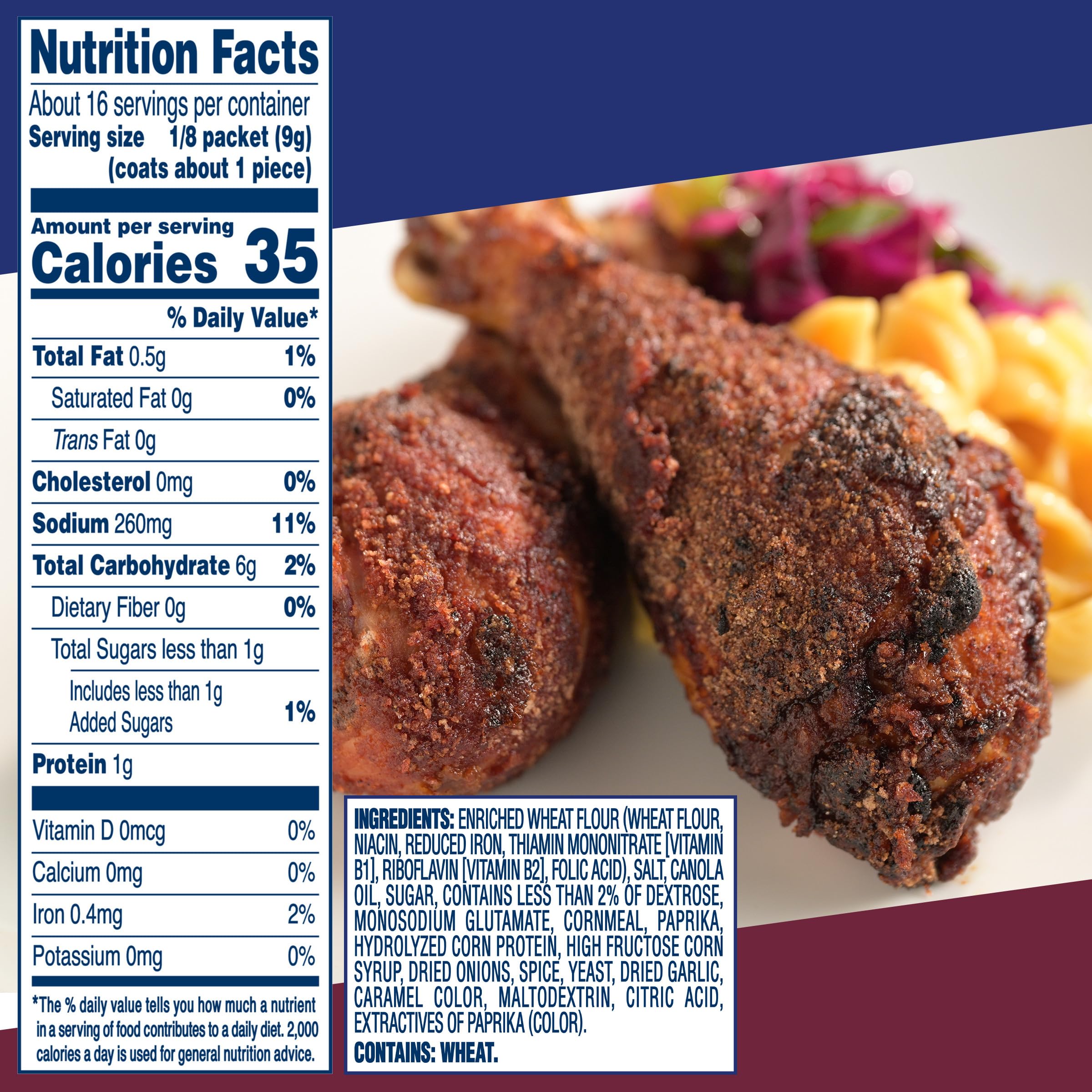 SHAKE'N BAKE box with two pouches highlighting portioned convenience