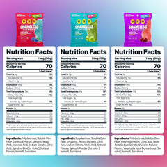 Shameless flavor trio closeup highlighting three bold sour options
