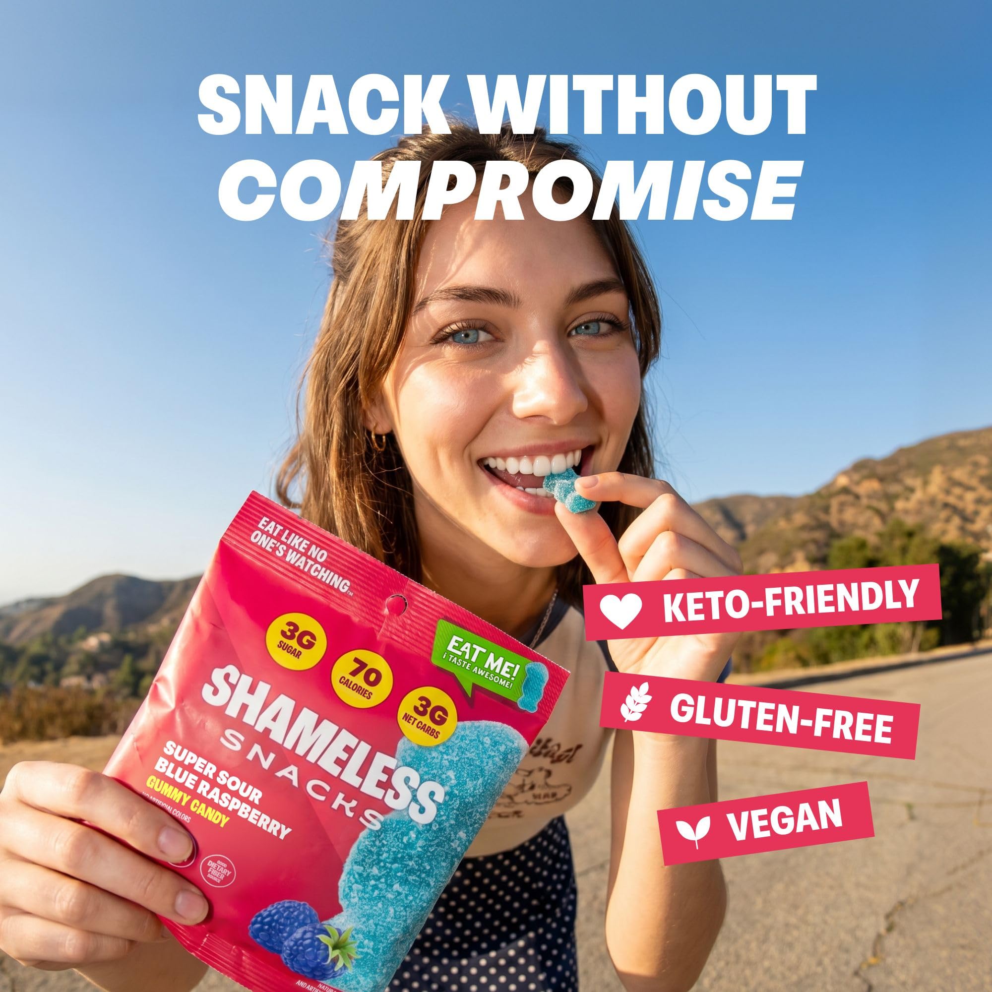Shameless packed in a lunchbox illustrating vegan snack and kid-friendly benefit