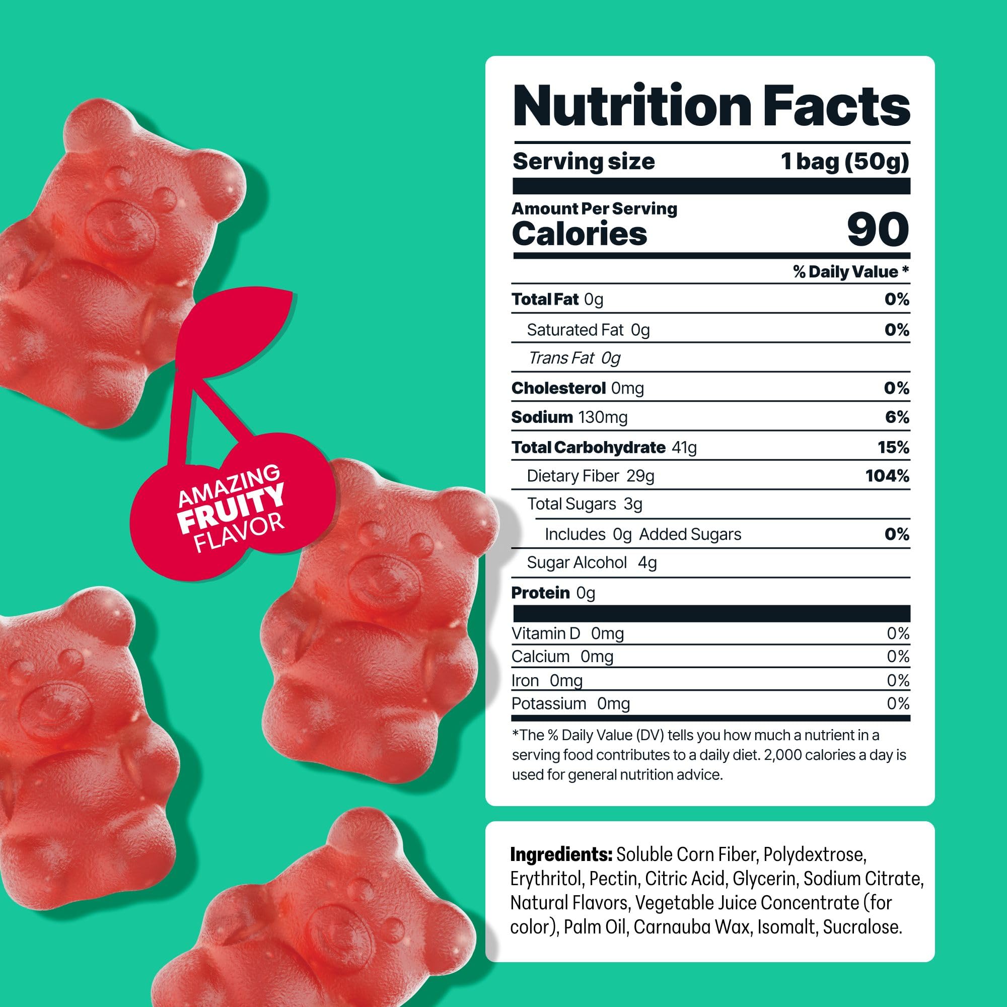 Close-up of gummy texture, Shameless pectin chewiness and satisfying bite