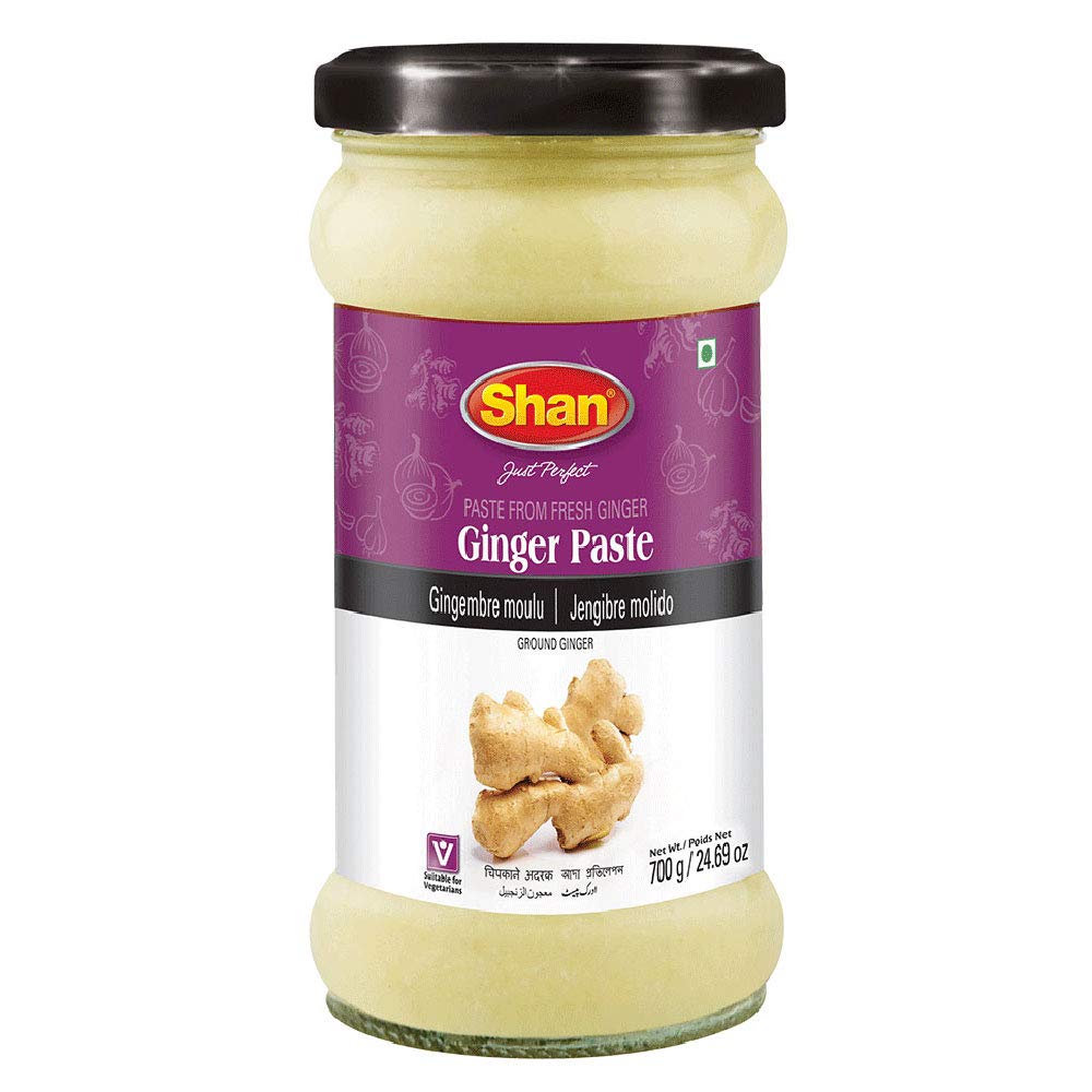 Shan front jar showing label and airtight glass packaging for easy storage
