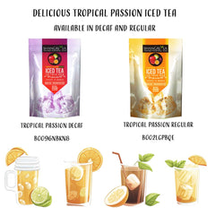 Shangri-La Tea Company close-up of infusion filter texture and contents, clear brewing convenience benefit