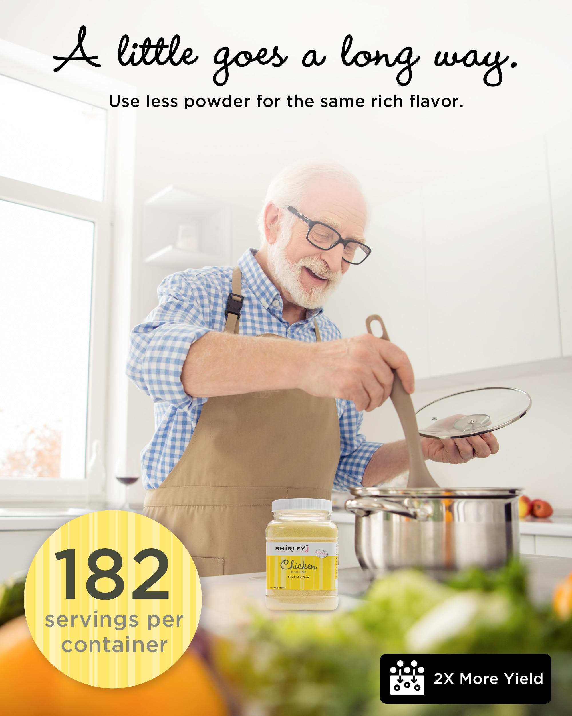 Shirley J used in a bowl of soup adding rich roasted chicken flavor
