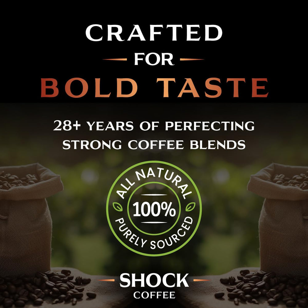 Shock pod in brewer mid-brew demonstrating consistent strength benefit