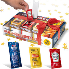 Shop Square dispenser box front showing neat organization and quick access
