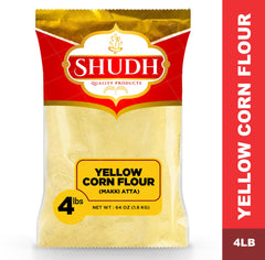 Shudh close-up fine texture of flour for smooth doughs benefit