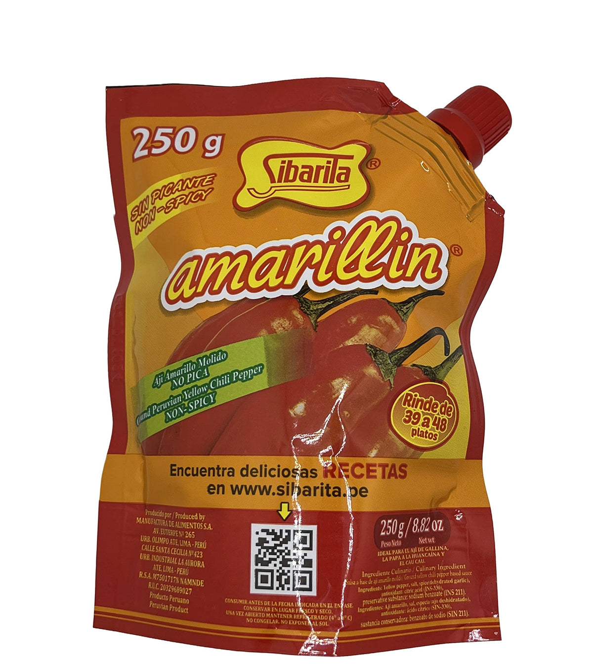 Sibaritaa front packaging showing label and jar, adds authentic Peruvian flavor