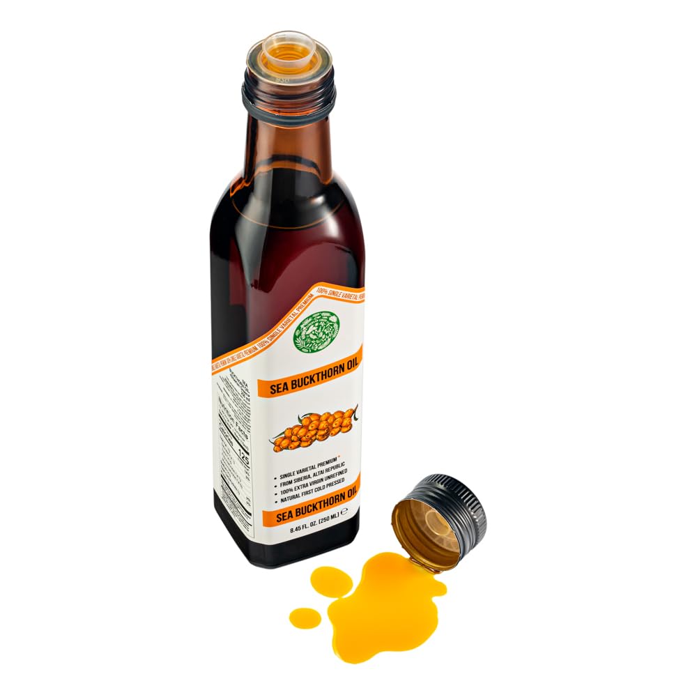 Siberian Green oil drizzled on salad portraying flavor enhancement benefit