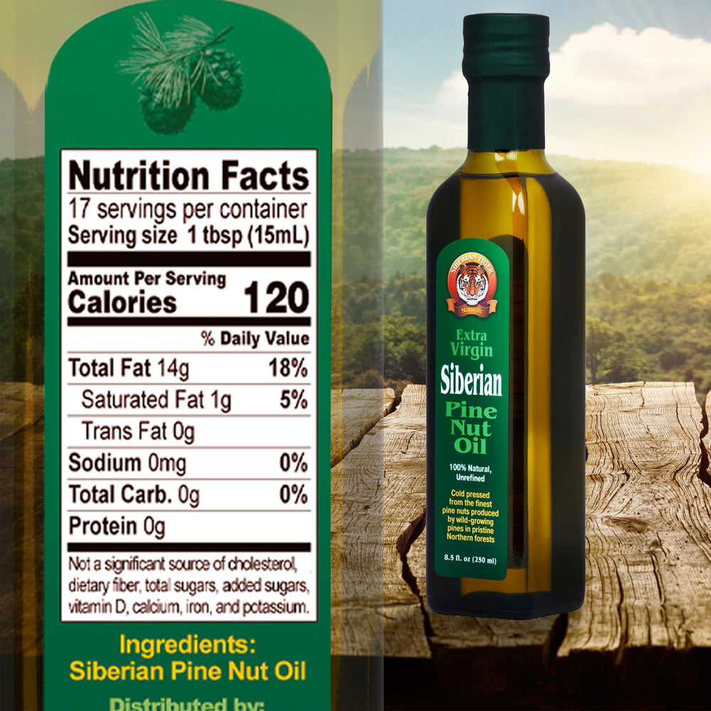 Siberian Tiger Naturals cap and packaging detail showing secure storage