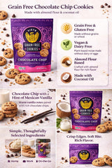 Siete close-up of cookie texture highlighting almond flour moist crumb benefit