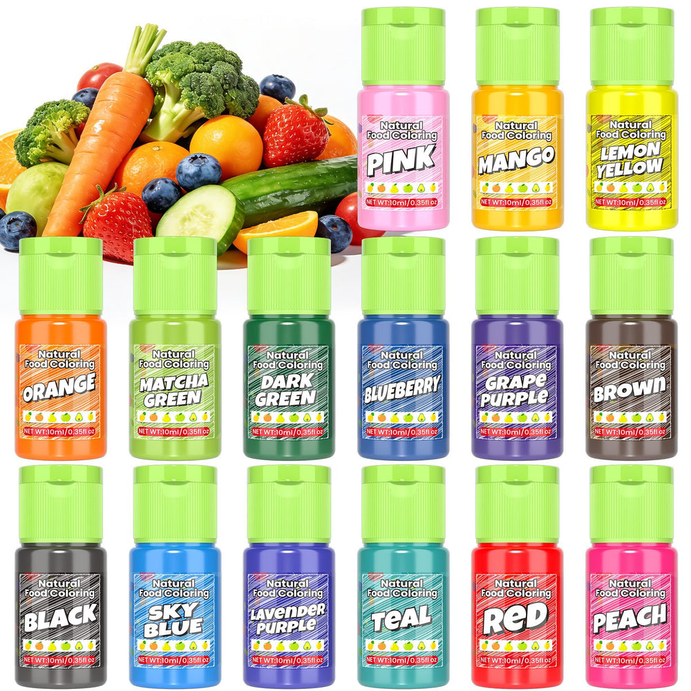 SigWong front packaging showing 15-color set and benefits for vibrant baking