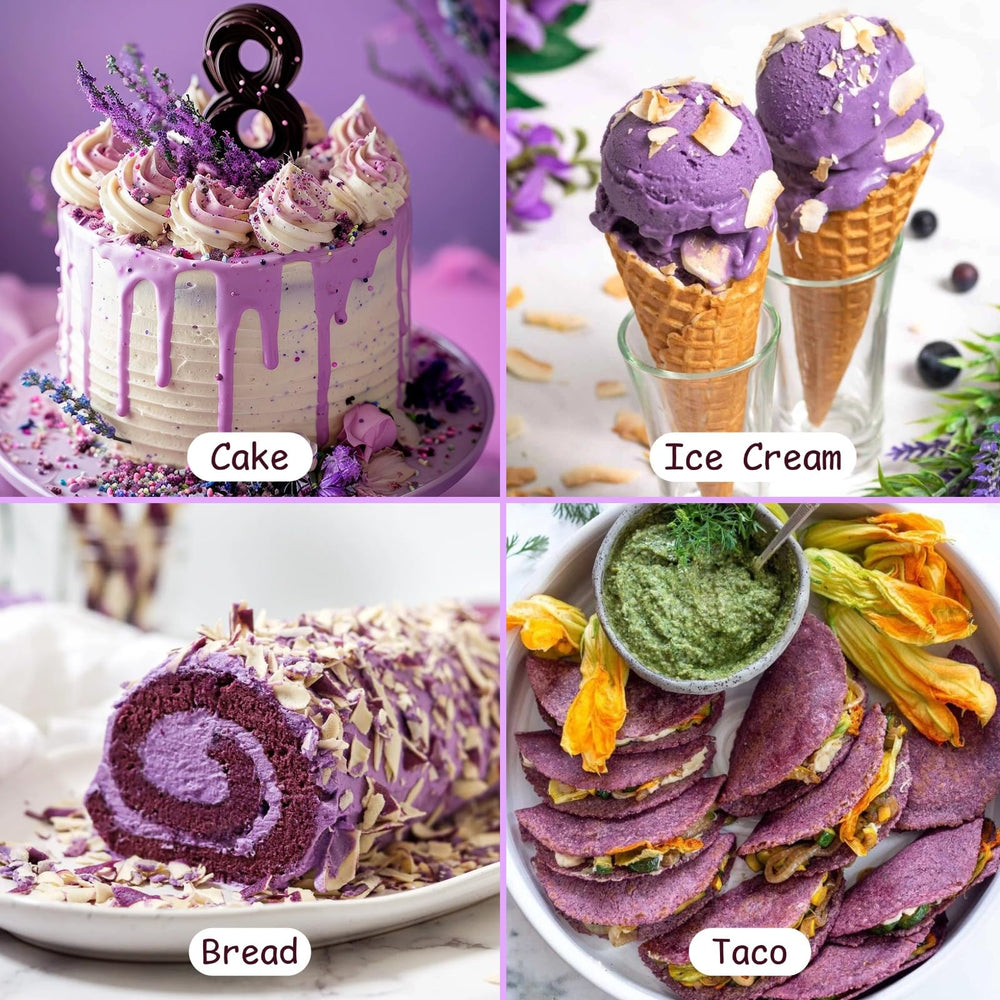 SIHASO purple sweet potato smoothie latte showcasing vivid color and flavor benefit