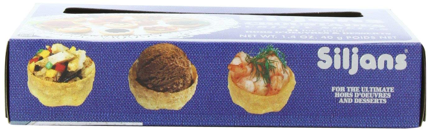 Siljans croustade filled with cream cheese demonstrating cold filling benefit