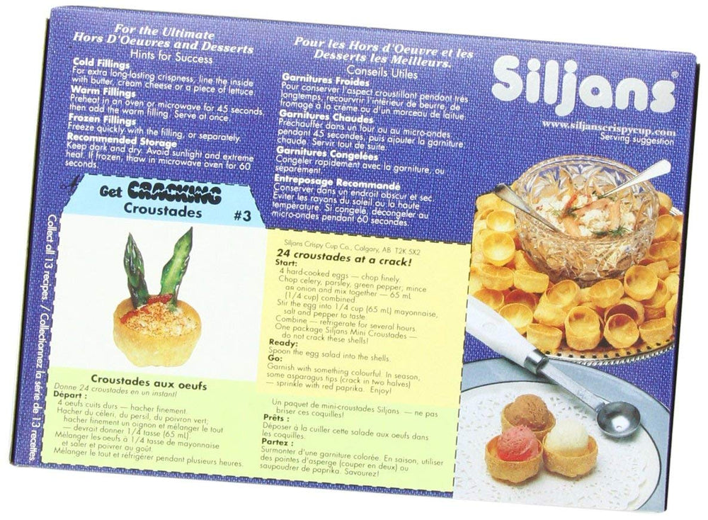Siljans top view of nested cups in pockets preventing breakage