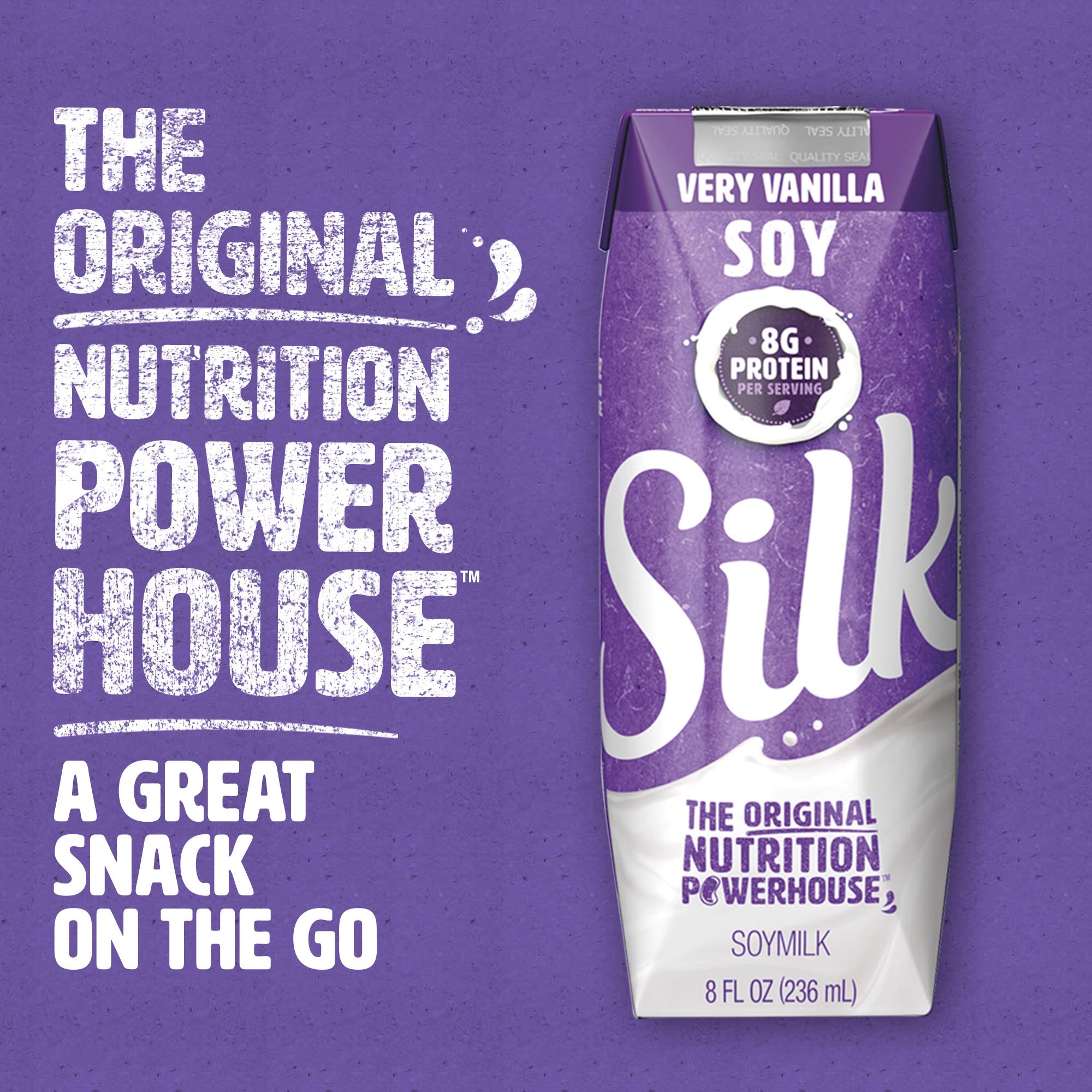 Silk single-serve open cup ready to drink for instant convenience