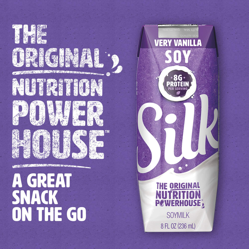 Silk single-serve open cup ready to drink for instant convenience