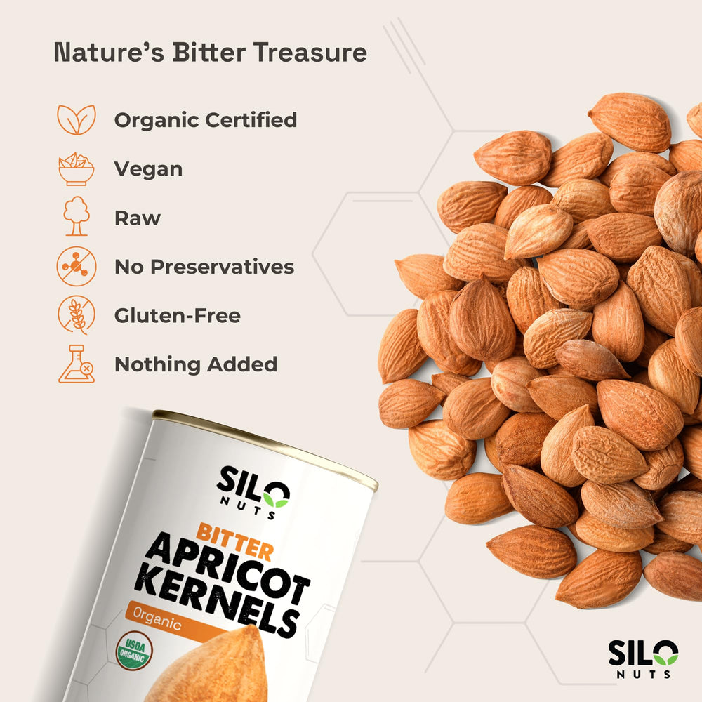 SILO NUTS chopped kernels sprinkled on baked goods for flavor