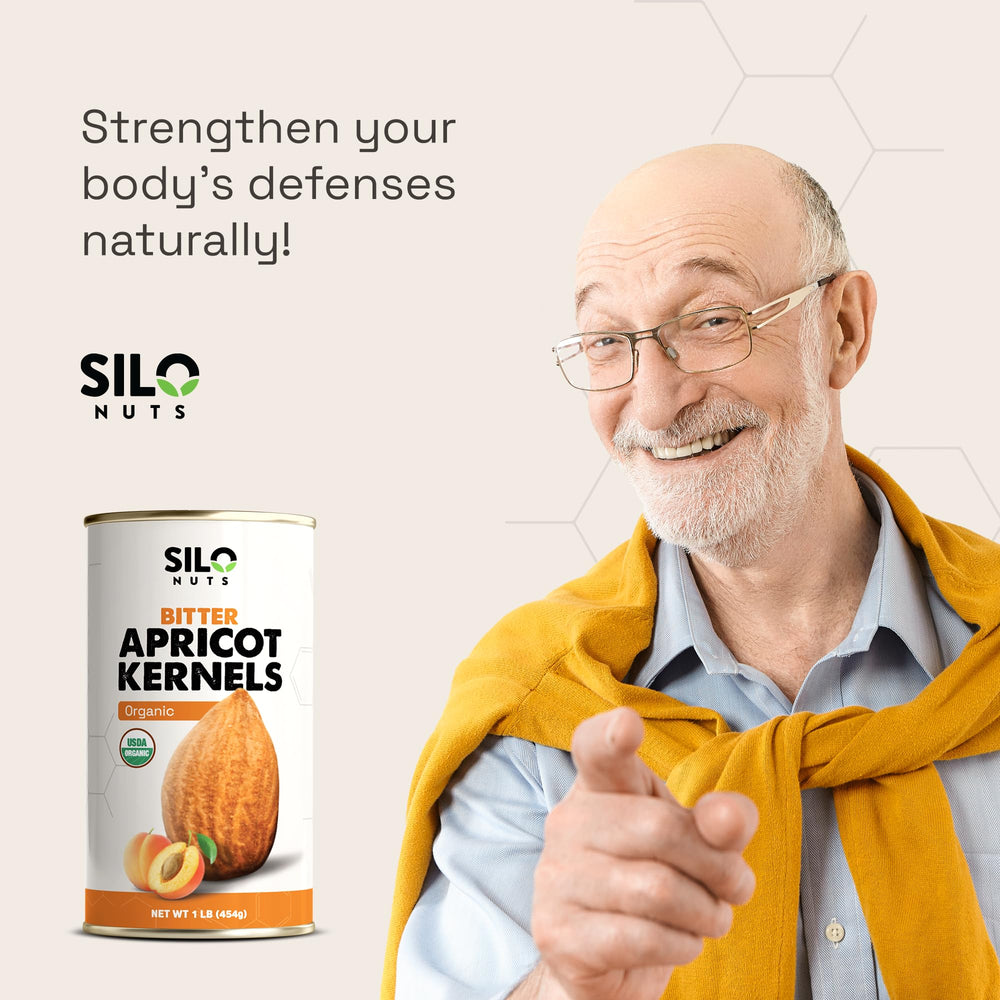 SILO NUTS bag on a kitchen counter demonstrating pantry-ready use