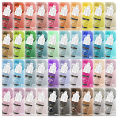 SIMEKKO open bottles arranged to display the range for easy selection