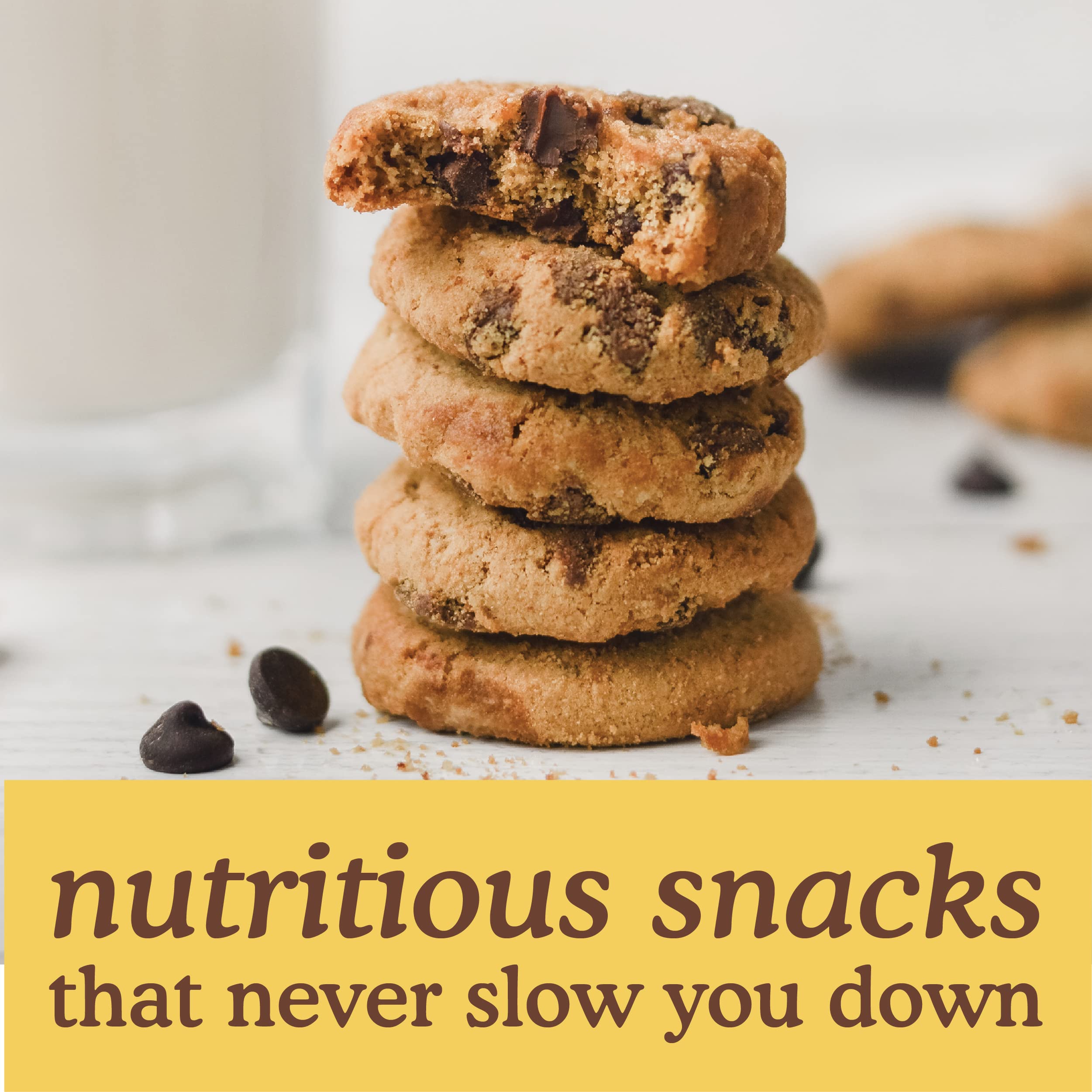 Simple Mills chocolate chip detail focusing on chips and real ingredient appeal