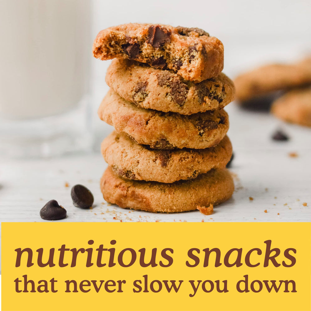 Simple Mills chocolate chip detail focusing on chips and real ingredient appeal
