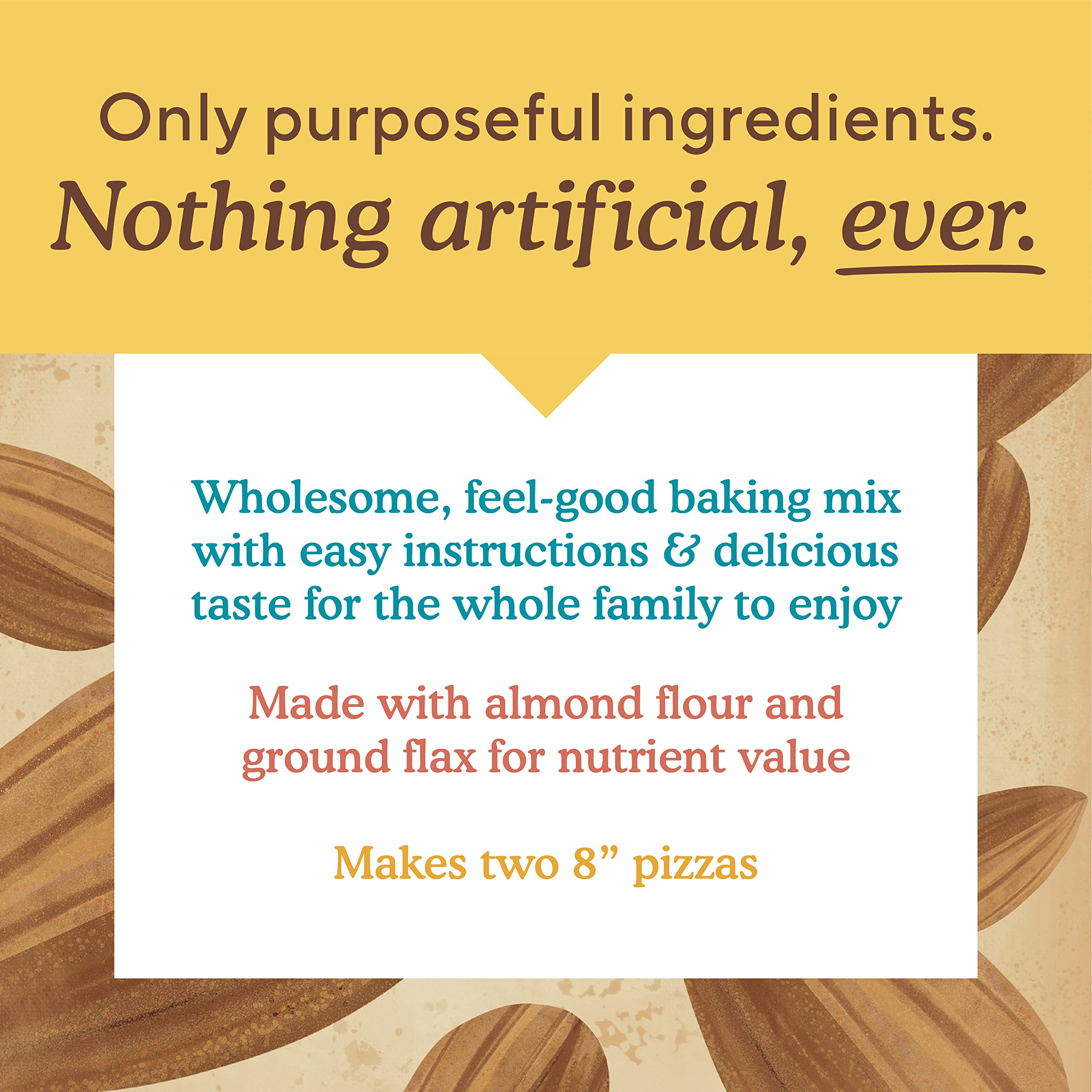 Simple Mills close-up of baked crust texture showing crispness and whole-food appeal