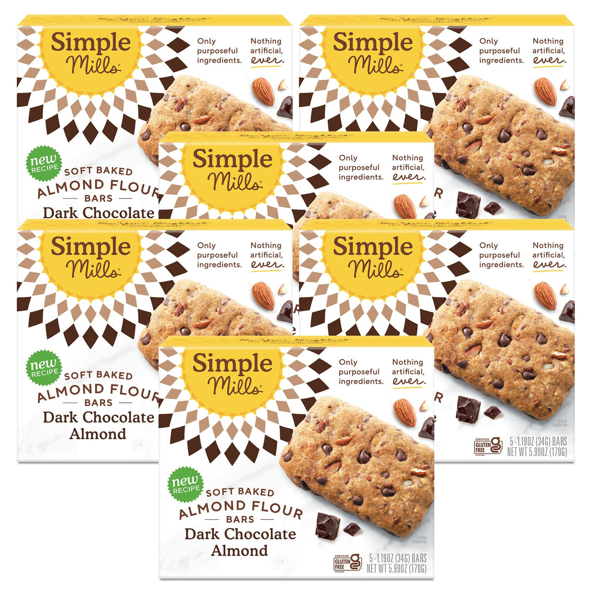 Simple Mills front packaging showing product and benefits