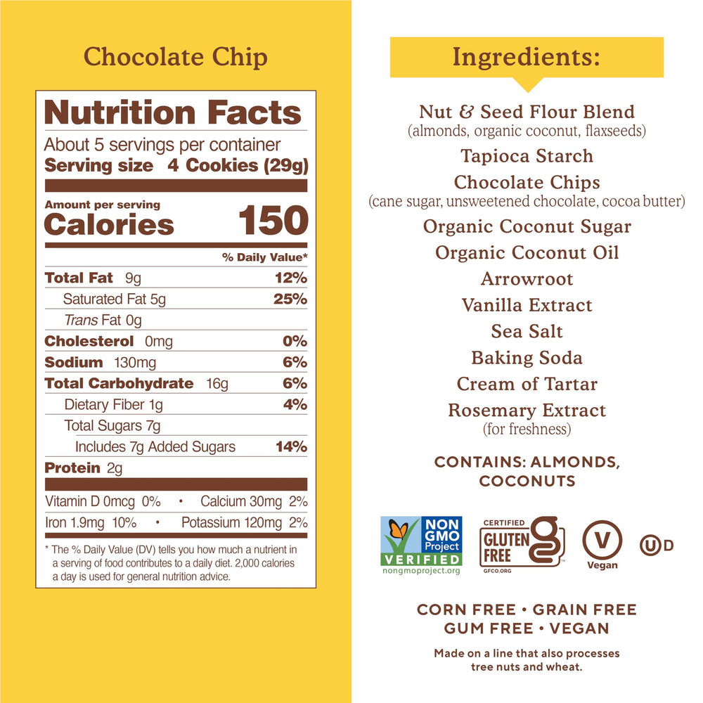Simple Mills cookies served with milk illustrating snack pairing and enjoyment