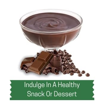 Simple Mixes portion scale with spoon, shows four servings per carton