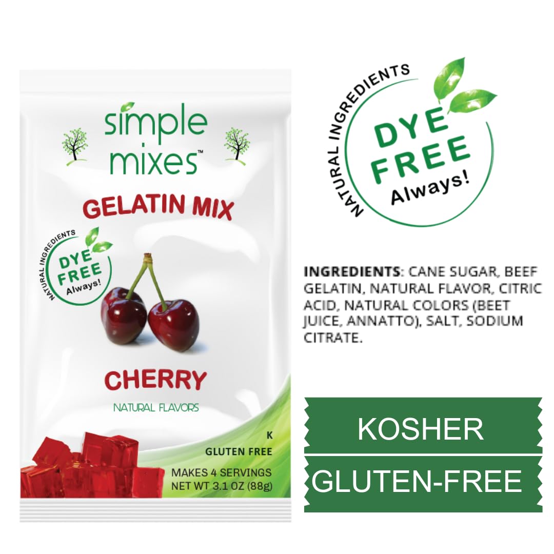 Simple Mixes powder close-up texture, natural ingredients highlighted for transparency