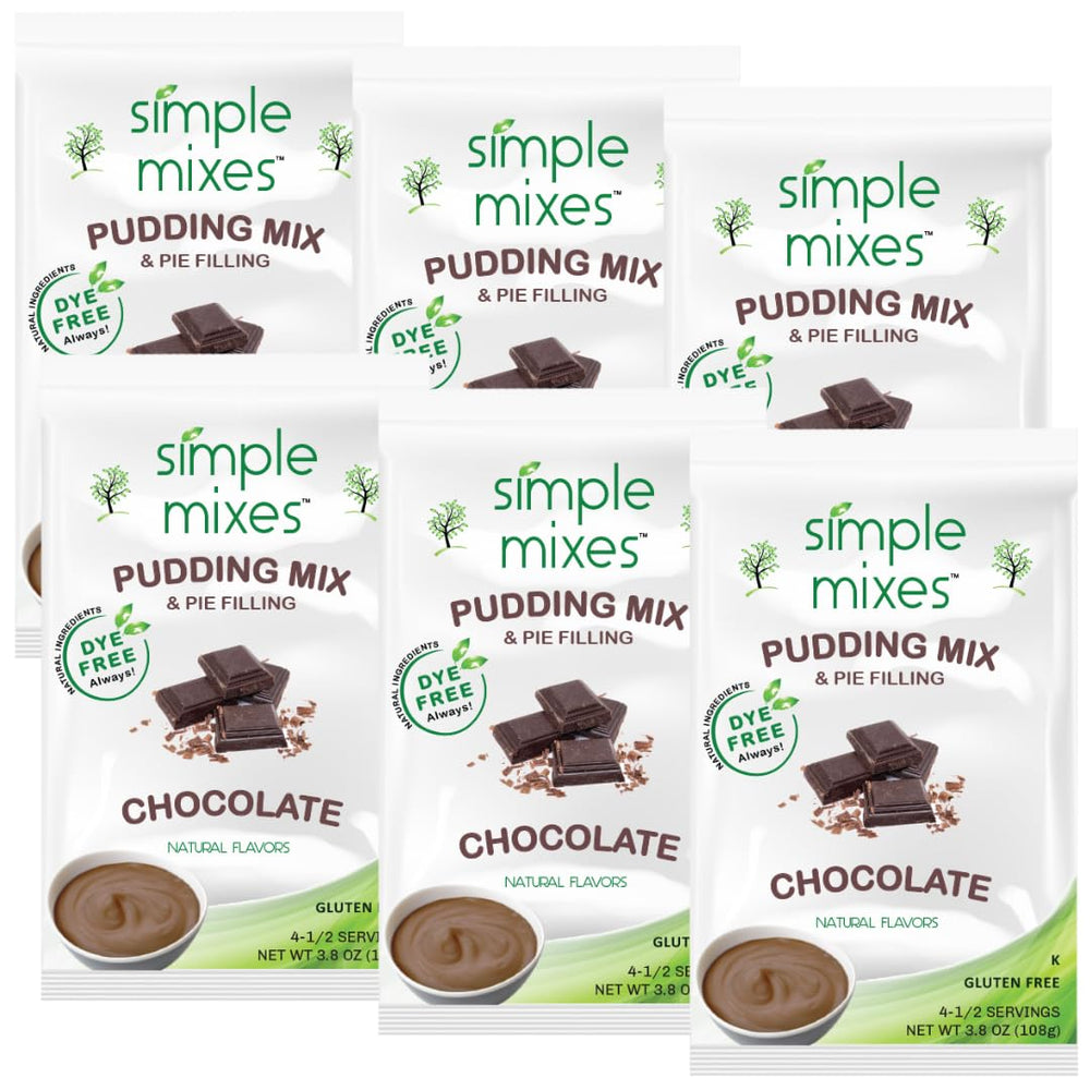 Simple Mixes front packaging showing six-pack and natural benefits
