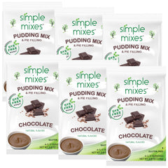 Simple Mixes front packaging showing six-pack and natural benefits