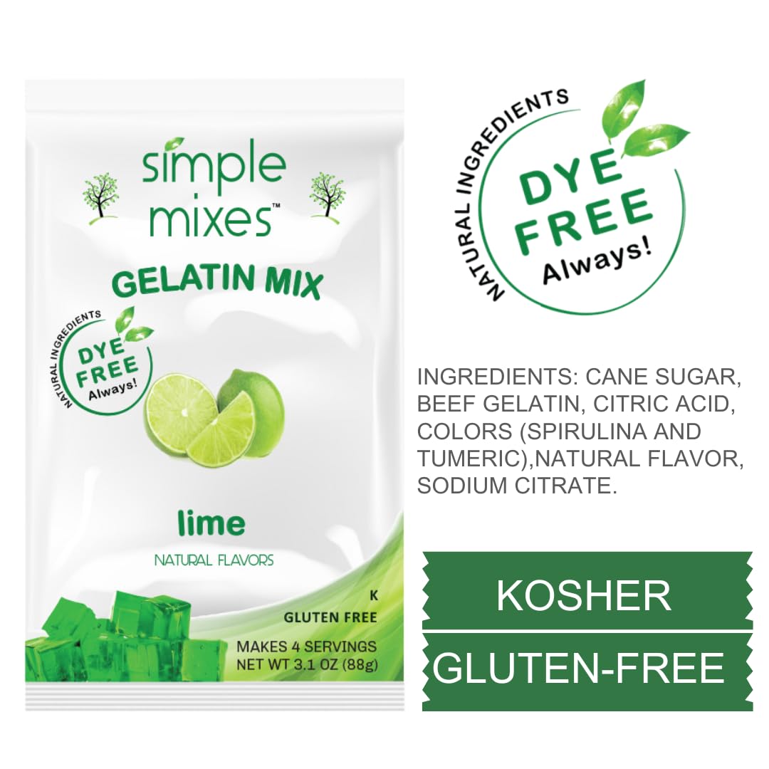 Simple Mixes open carton with powder ready to mix for convenience