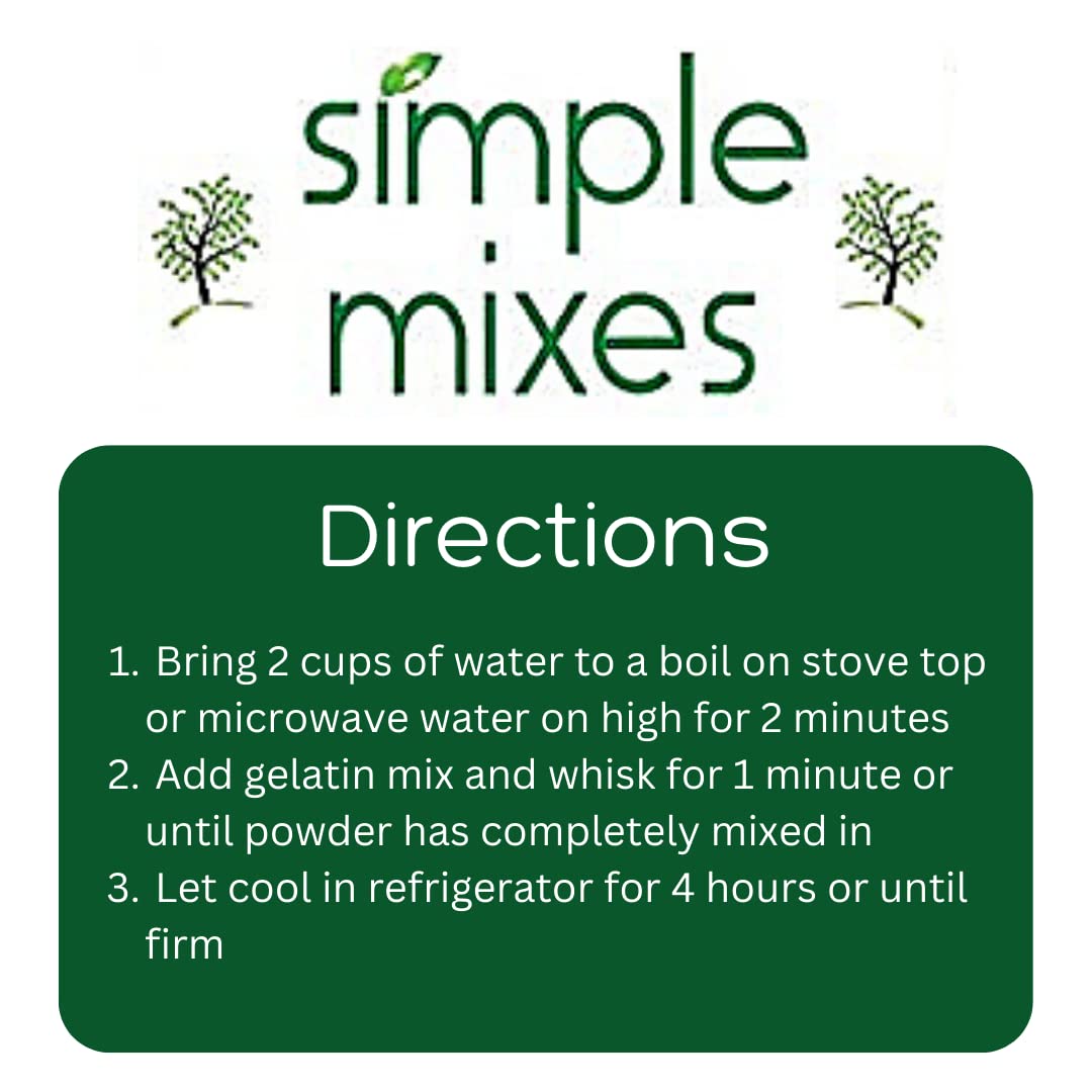 Simple Mixes box held in hand for size and serving count reference benefit