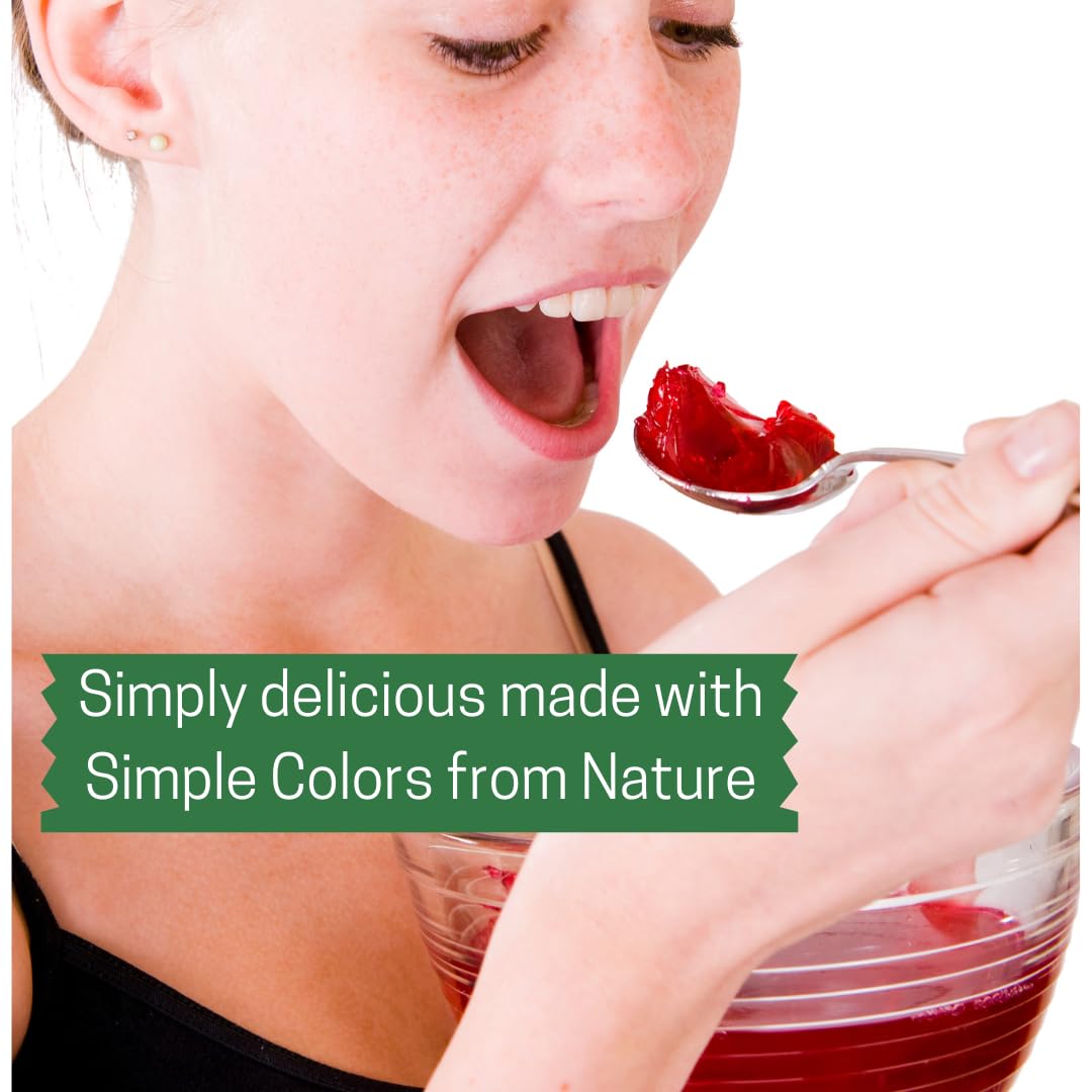 Simple Mixes sliced gelatin on plate for portioning and family-friendly appeal