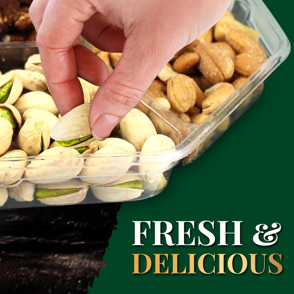 Simple Orchards pistachios shell detail showing easy-to-open shells and visual contrast