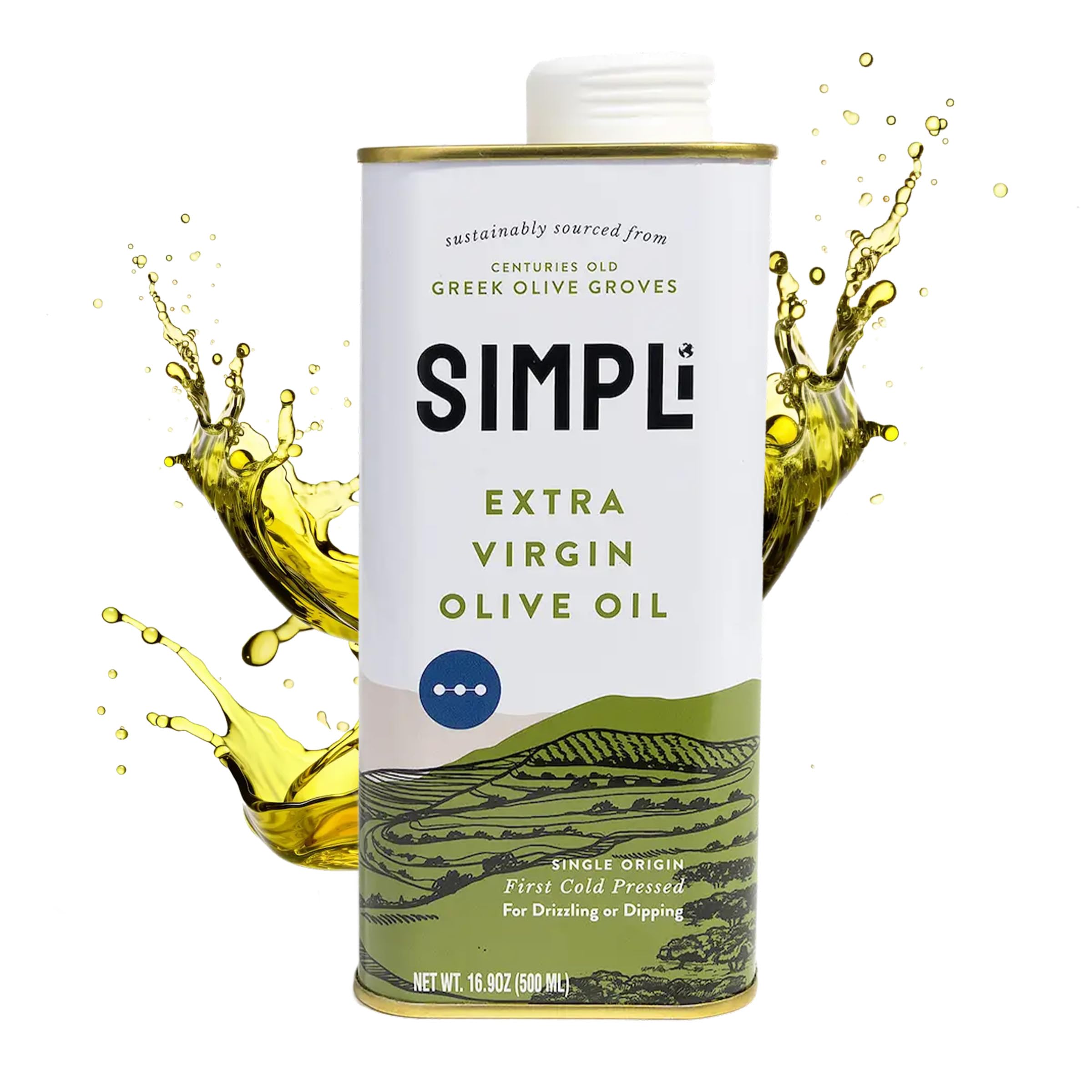 SIMPLi bottle on kitchen counter in use to inspire cooking and finishing applications
