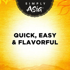 Simply Asia closeup of thin noodle strands showing texture benefit