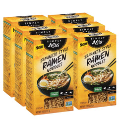 Simply Asia front packaging showing 8 oz box and pack benefit